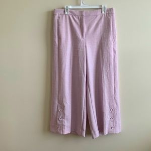 Ann Taylor lilac cropped dress pants